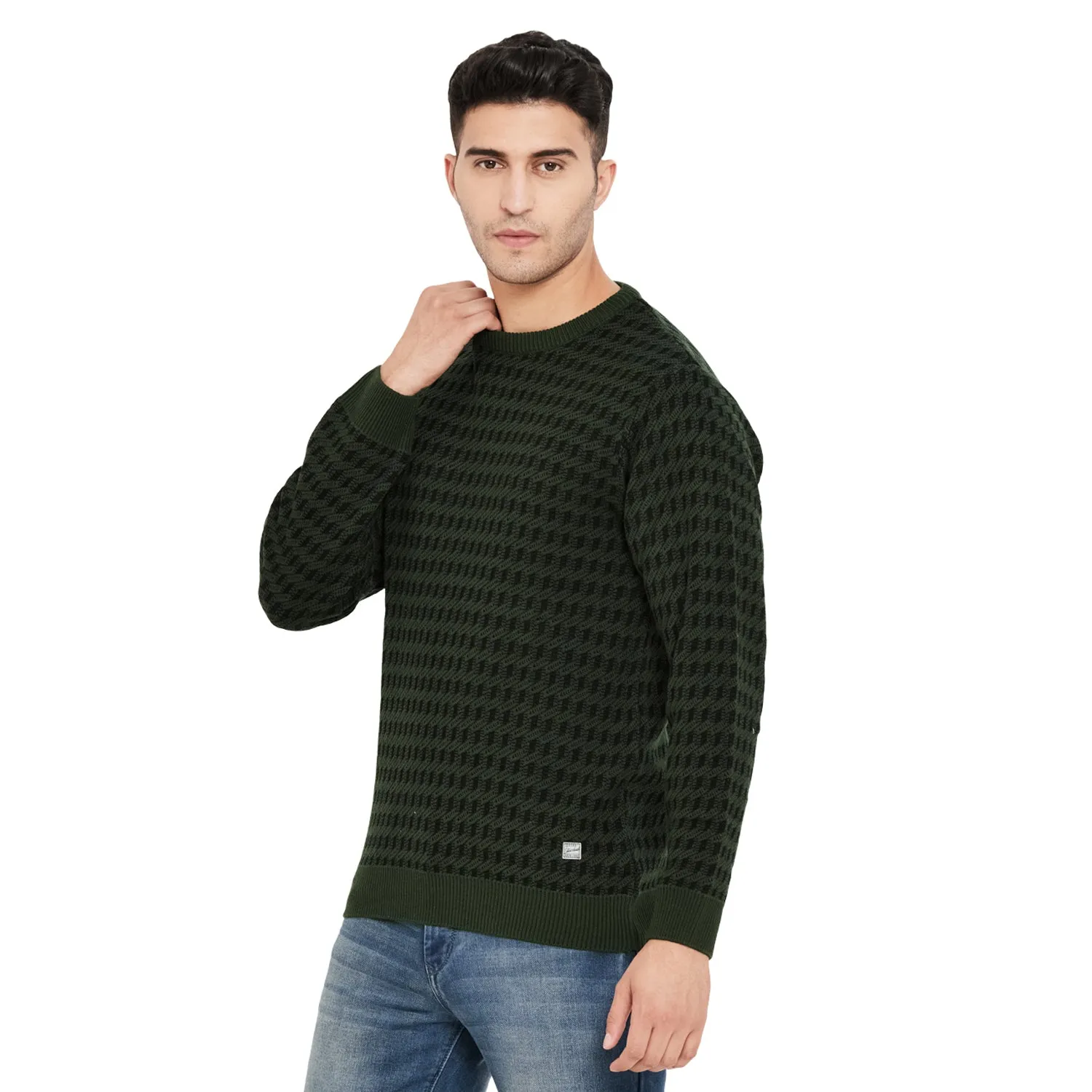 Duke Stardust Men Full Sleeve Round Neck Sweater (SDS721)