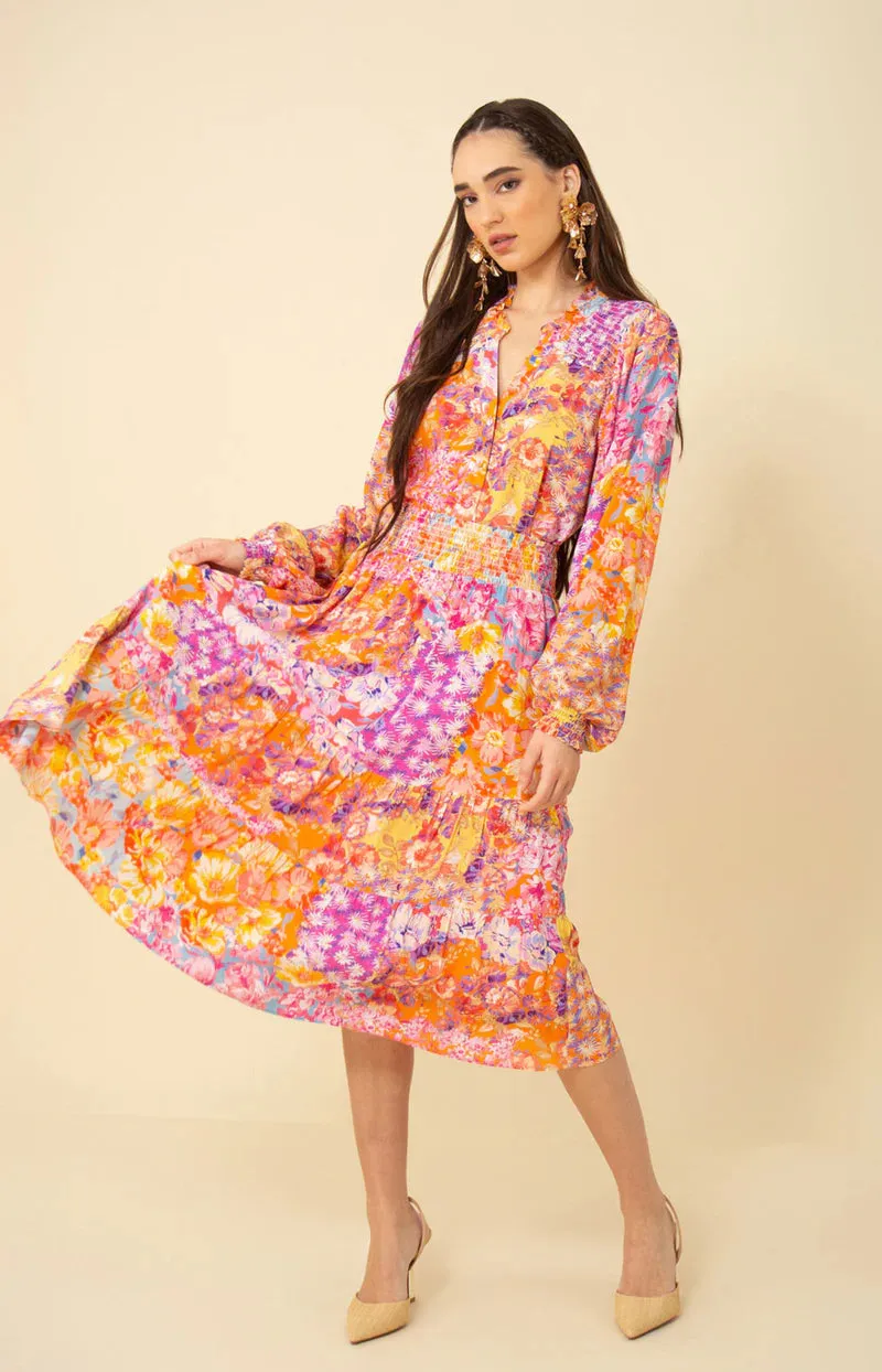 Eliza Skirt Coral - Hale Bob