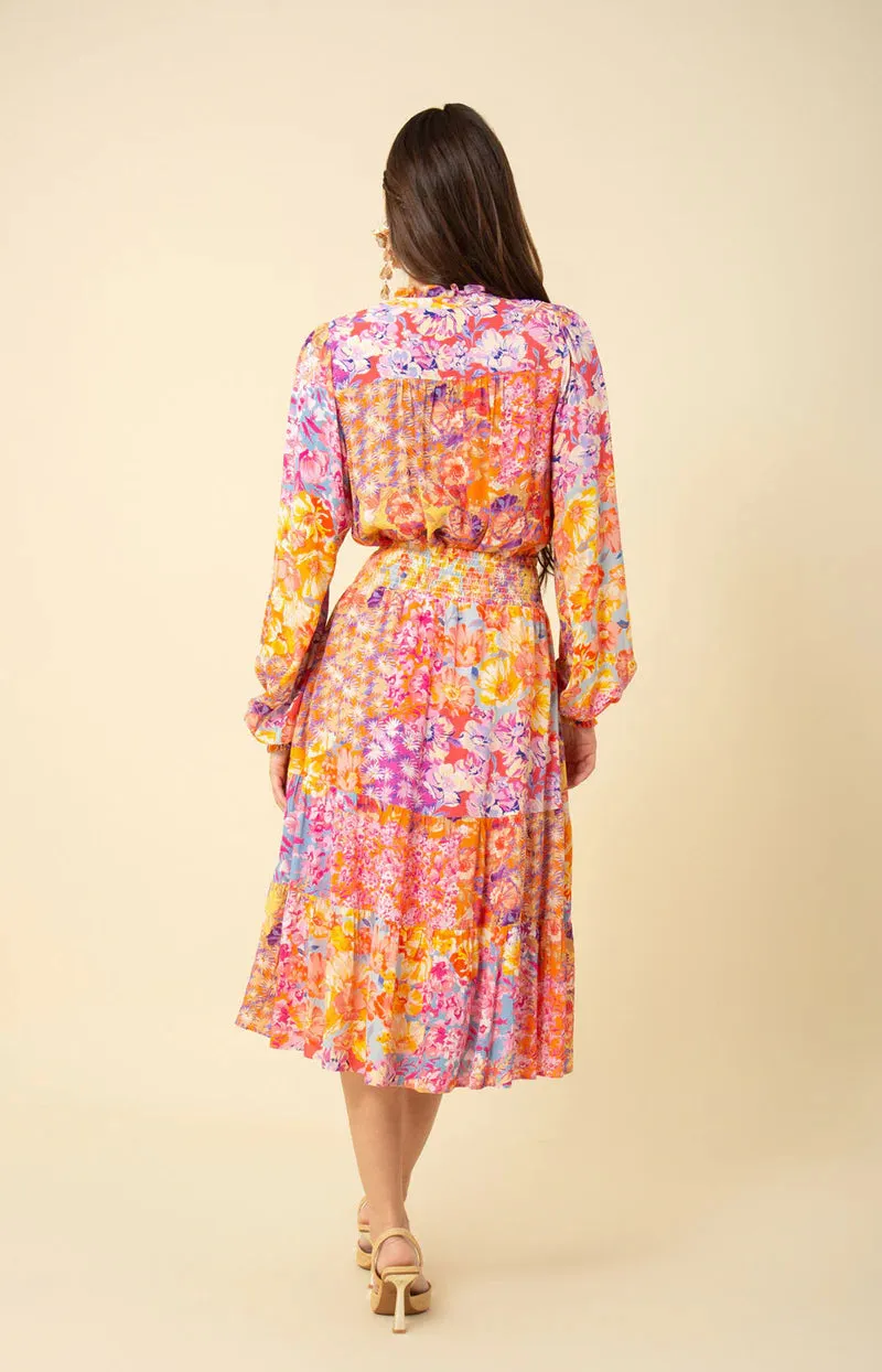 Eliza Skirt Coral - Hale Bob