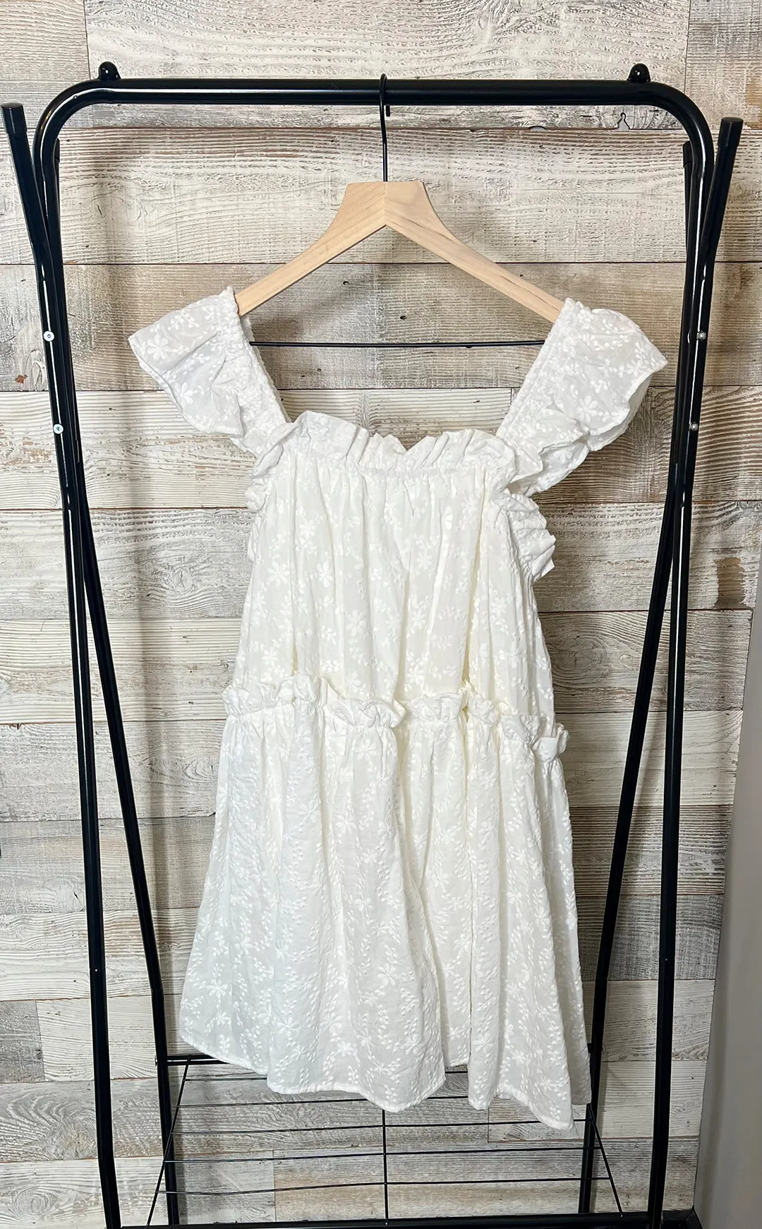 Eyelet Babydoll Dress