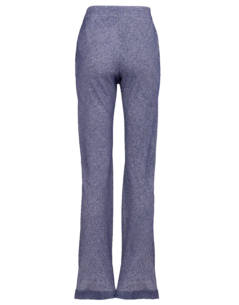 Flare Seersucker Pant