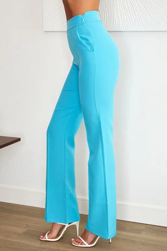 Flared Dress Trouser Pant