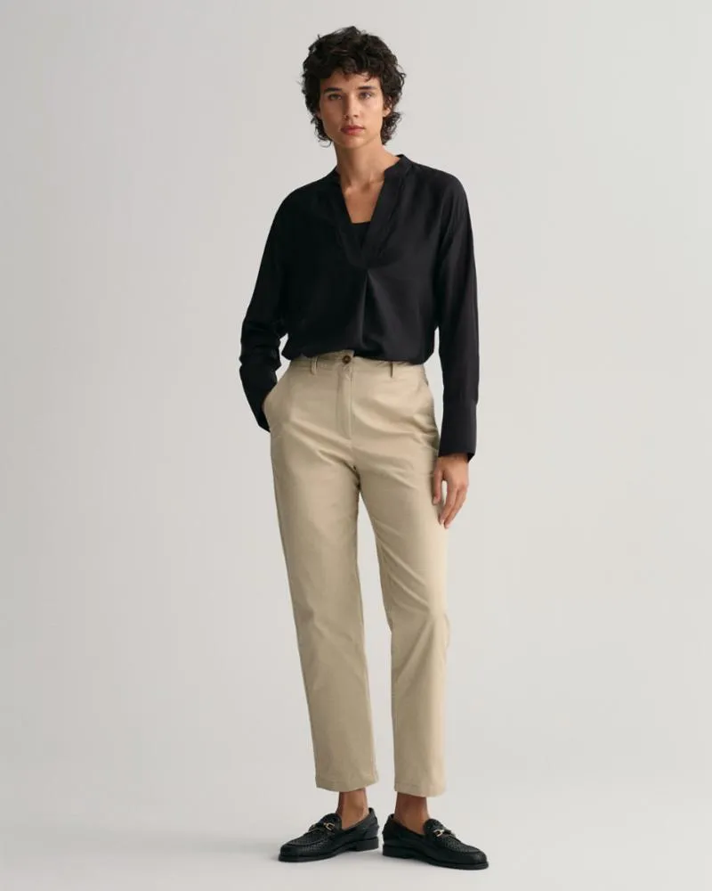 Gant Apparel Womens SLIM CHINOS 277/DRY SAND