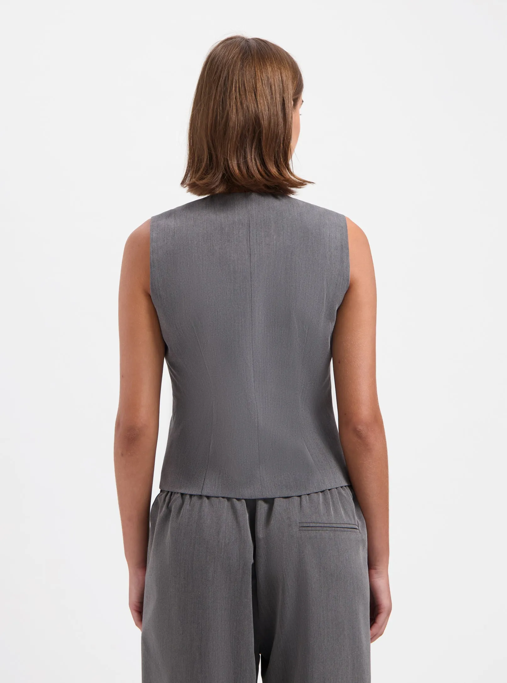 Ginny Gilet - Grey