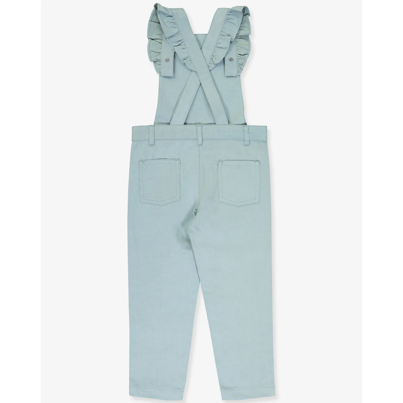 Girls Georgette Overall - Celadon Green