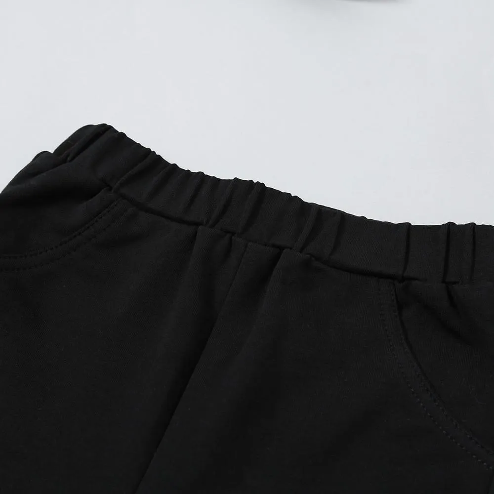 Girls Solid Ruffle Flare Pants Wholesale Girls Clothing