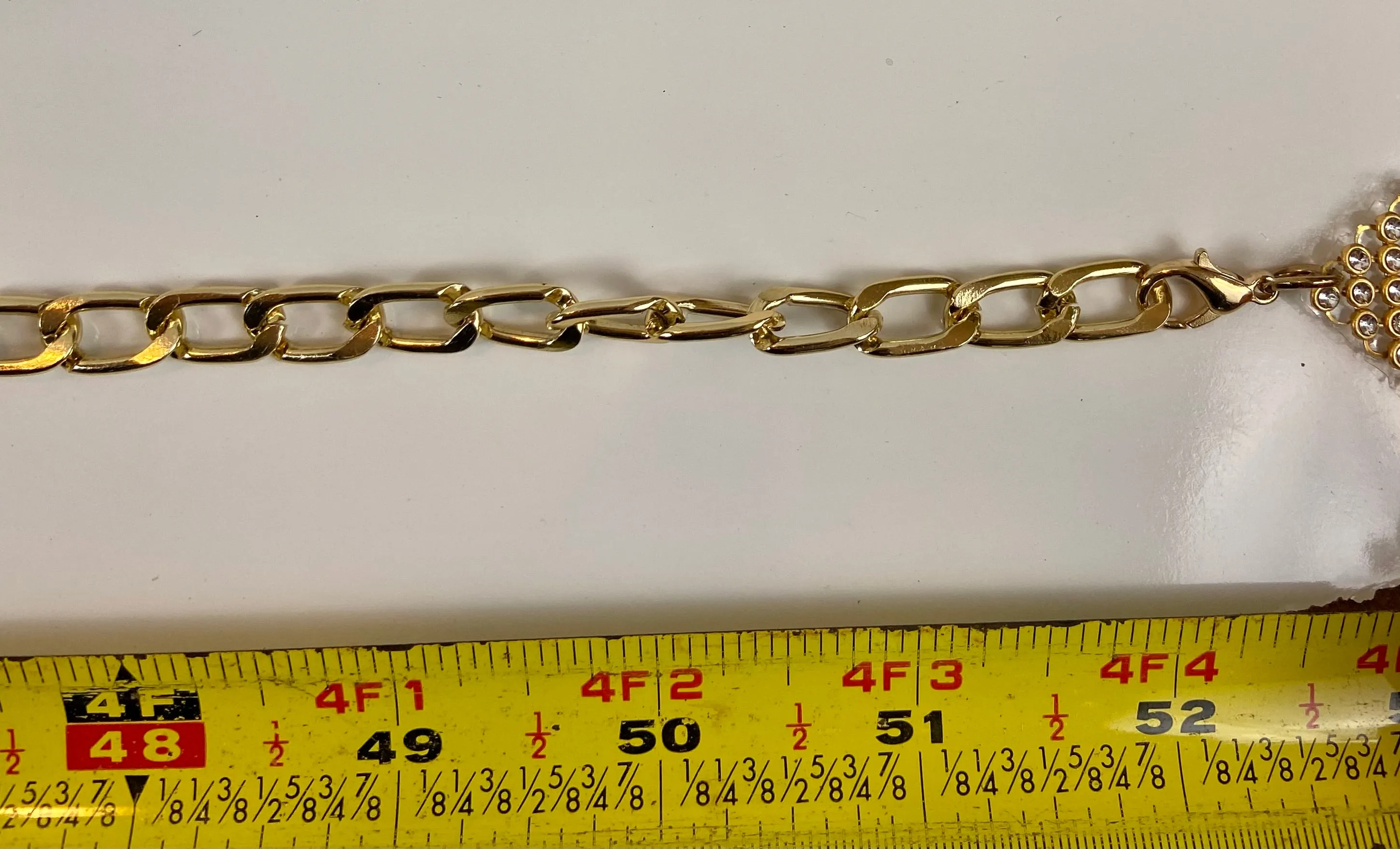 Gold squares belt