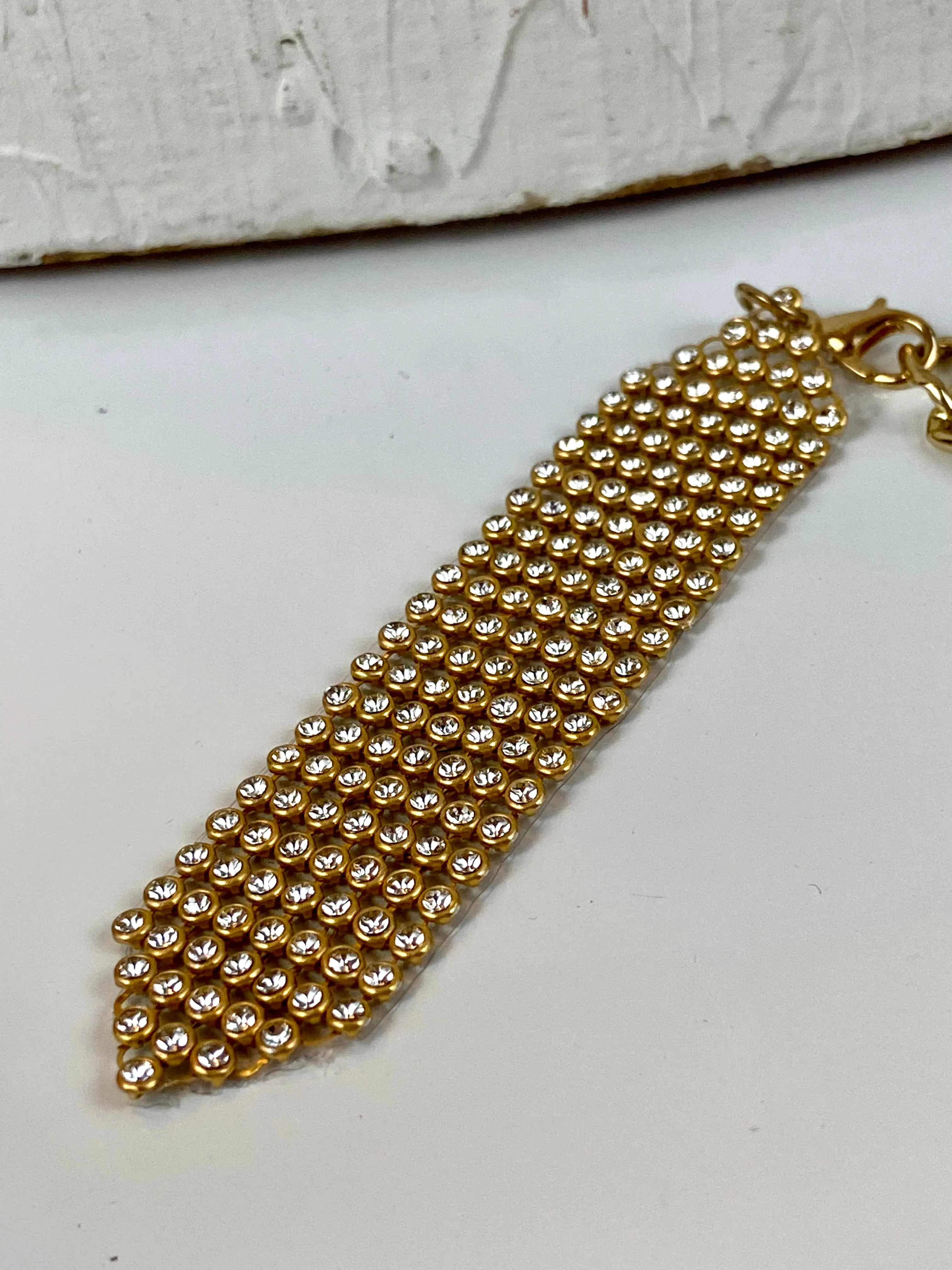 Gold squares belt