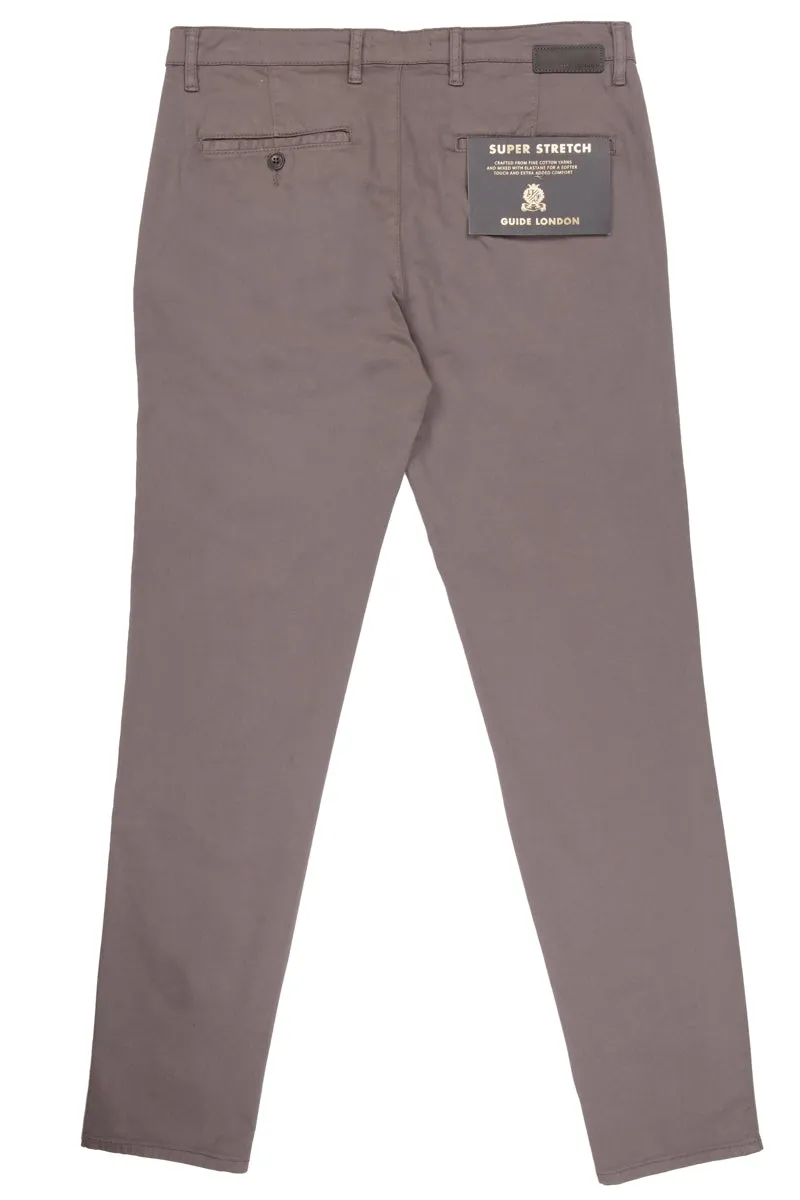 Guide London Grey Chinos Pants