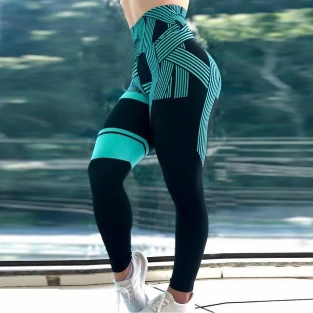 High Waist Cyber Fit Leggings