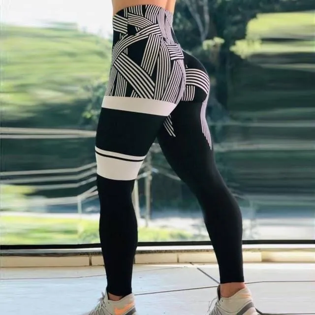 High Waist Cyber Fit Leggings
