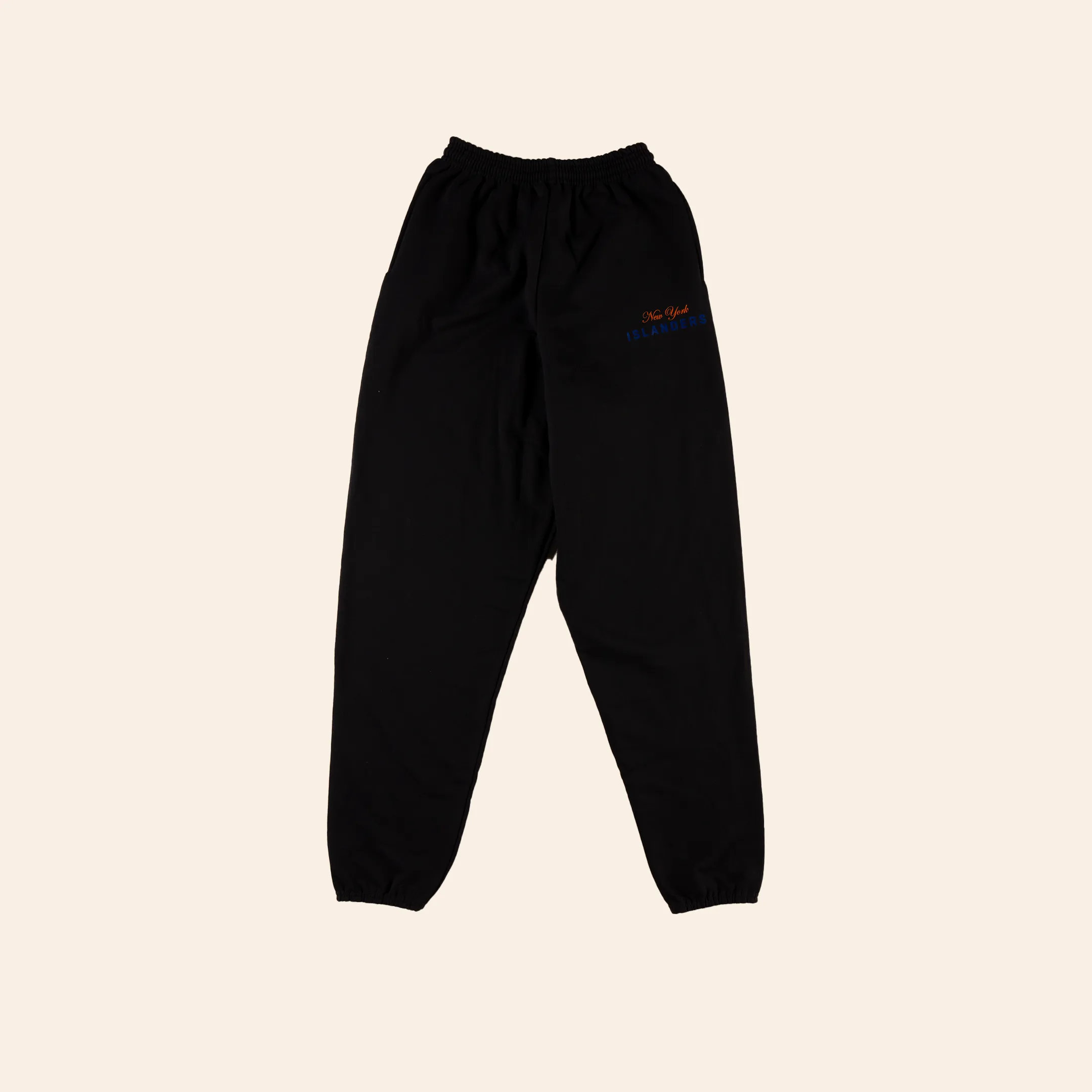 Islanders Platinum Ice Black Sweatpant