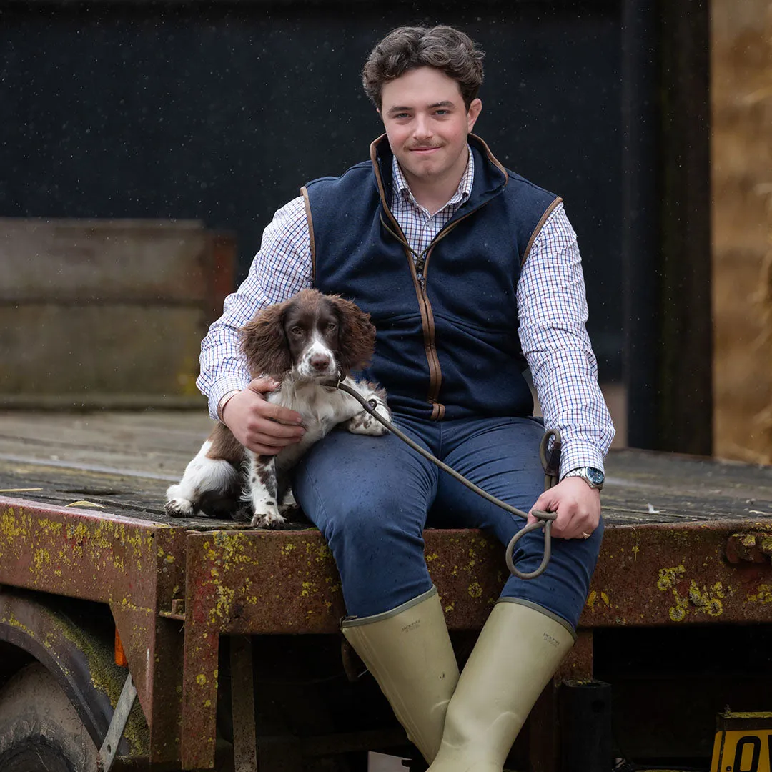 Jack Pyke Melange Fleece Gilet Navy