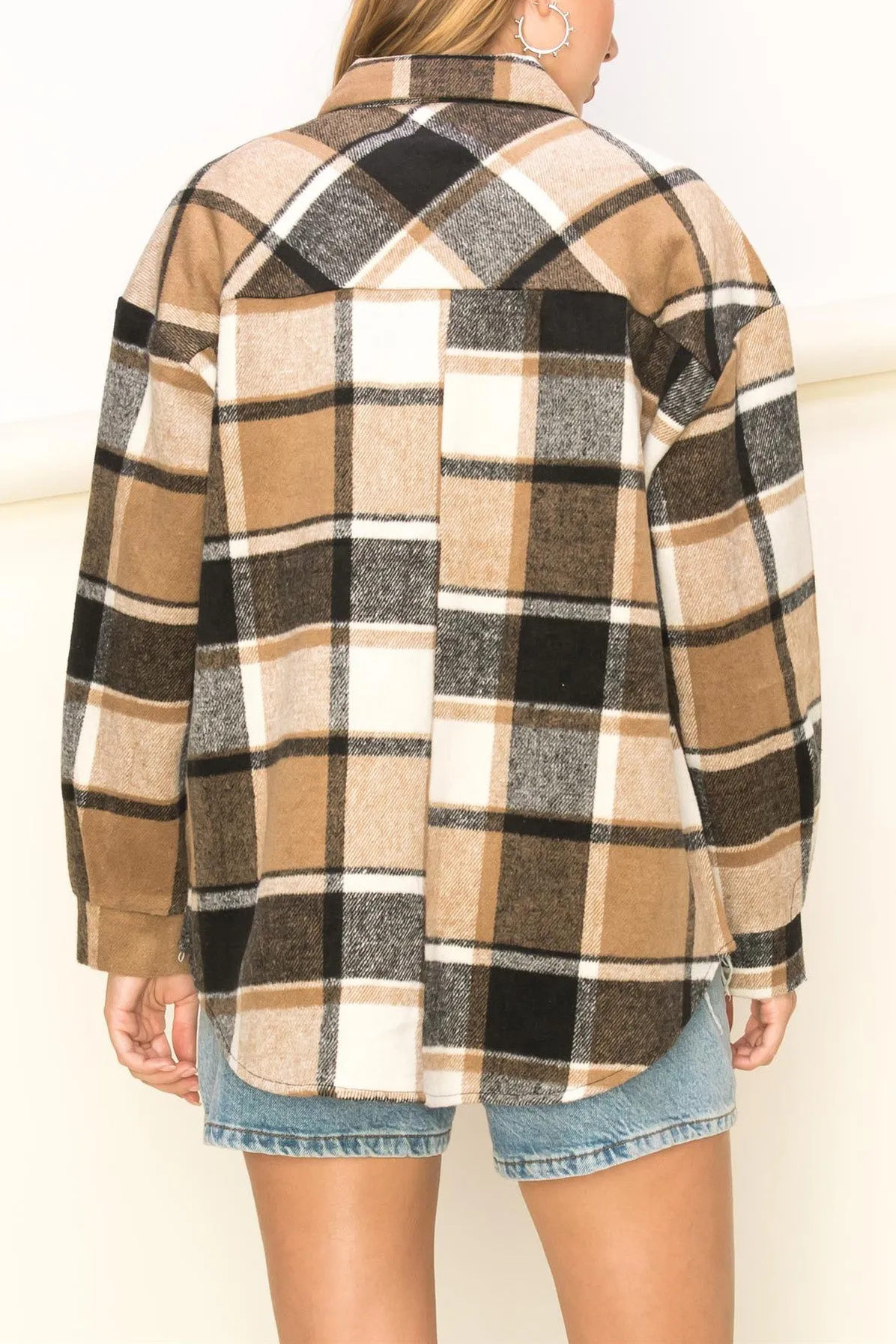 Jasmine Plaid Jacket