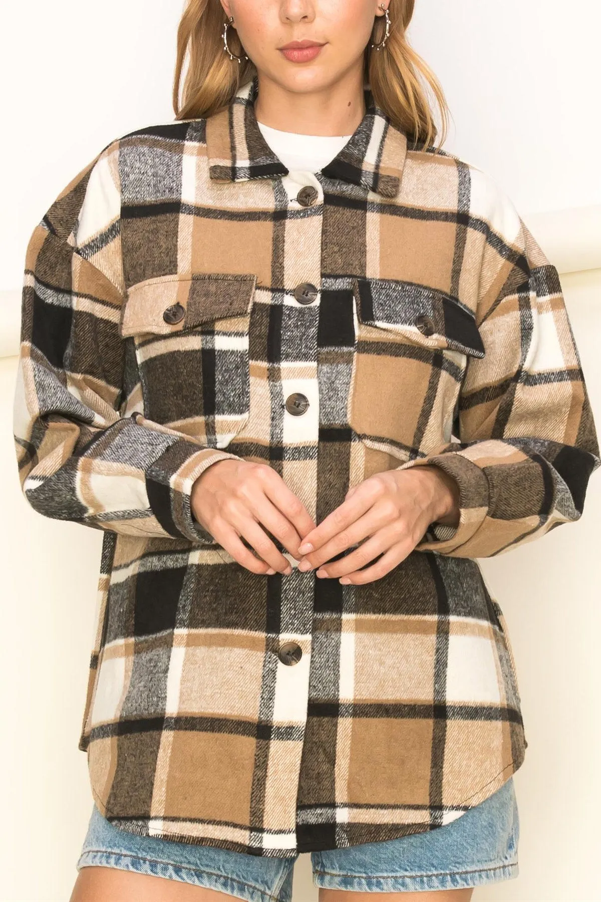 Jasmine Plaid Jacket