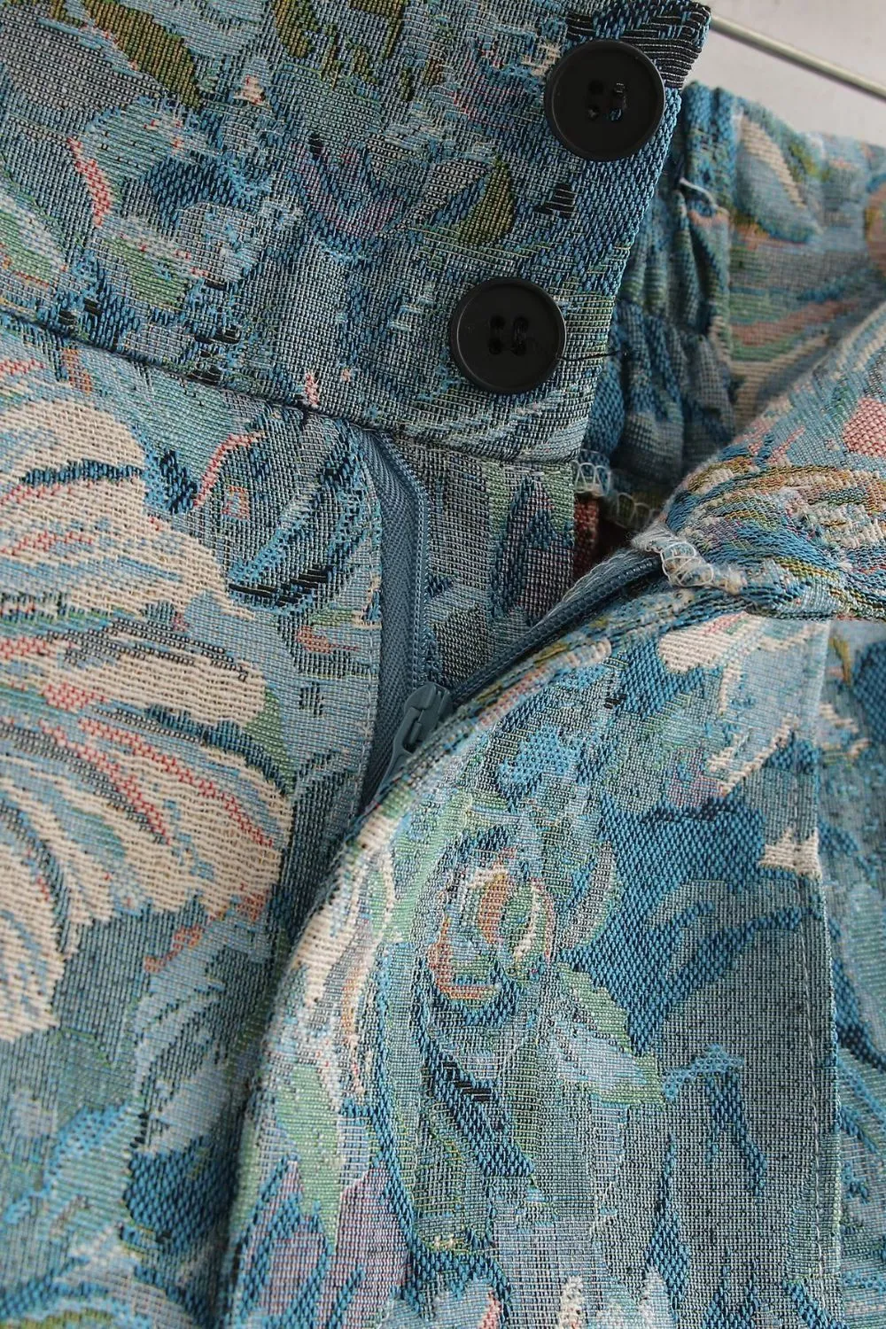 'Karina' Brocade High Waist Shorts