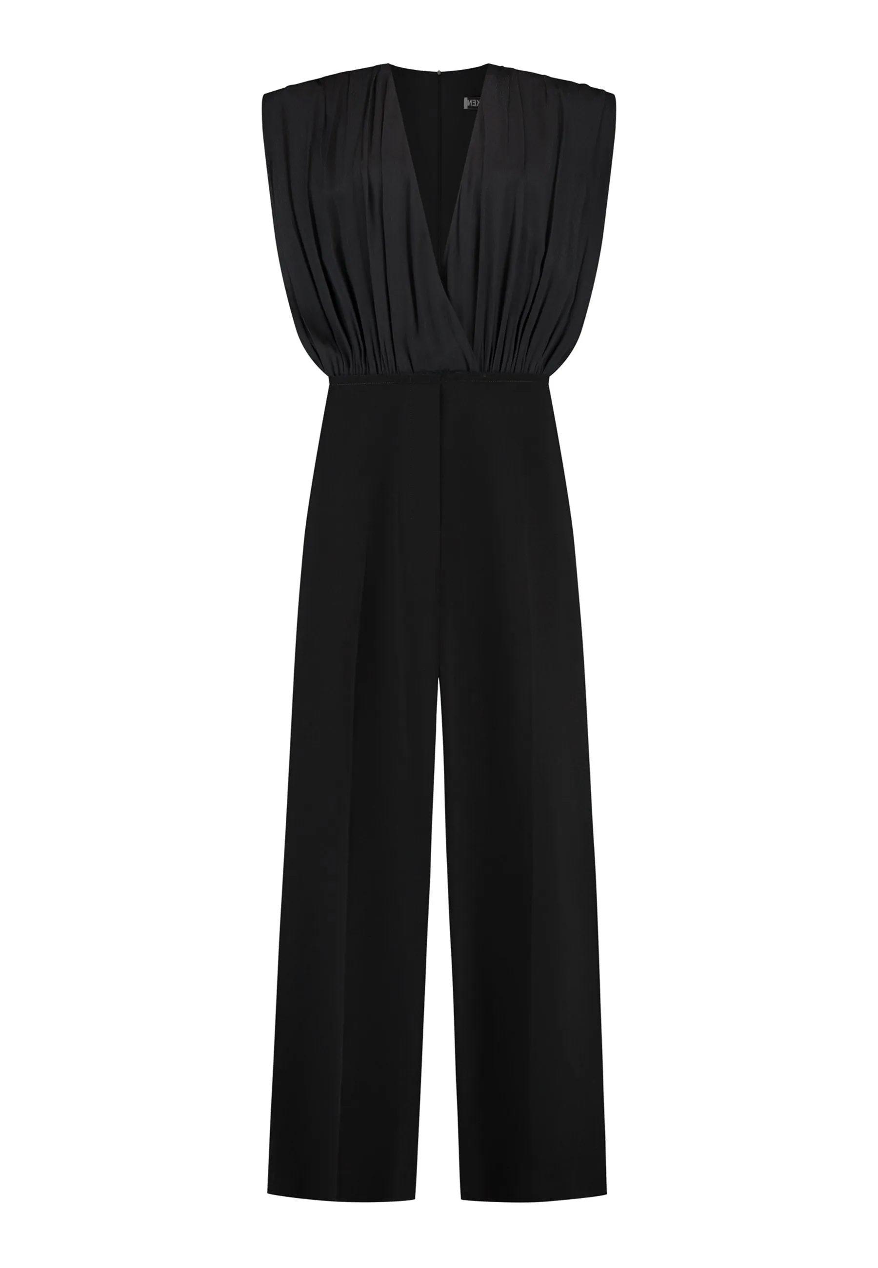 Lane Wrapped Pant Deconstructed Dress Black