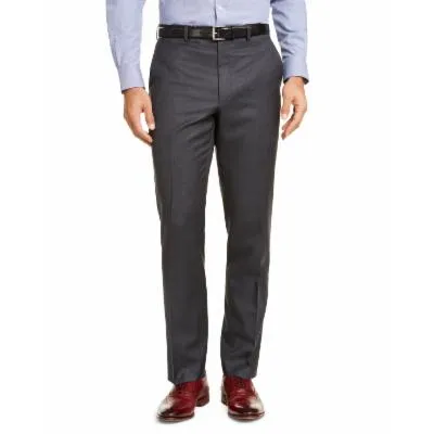 Lauren Ralph Lauren Mens Classic fit Dress Pants 44 / 32 Charcoal Grey Solid
