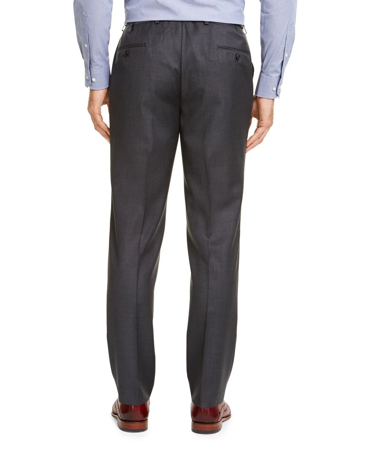 Lauren Ralph Lauren Mens Classic fit Dress Pants 44 / 32 Charcoal Grey Solid