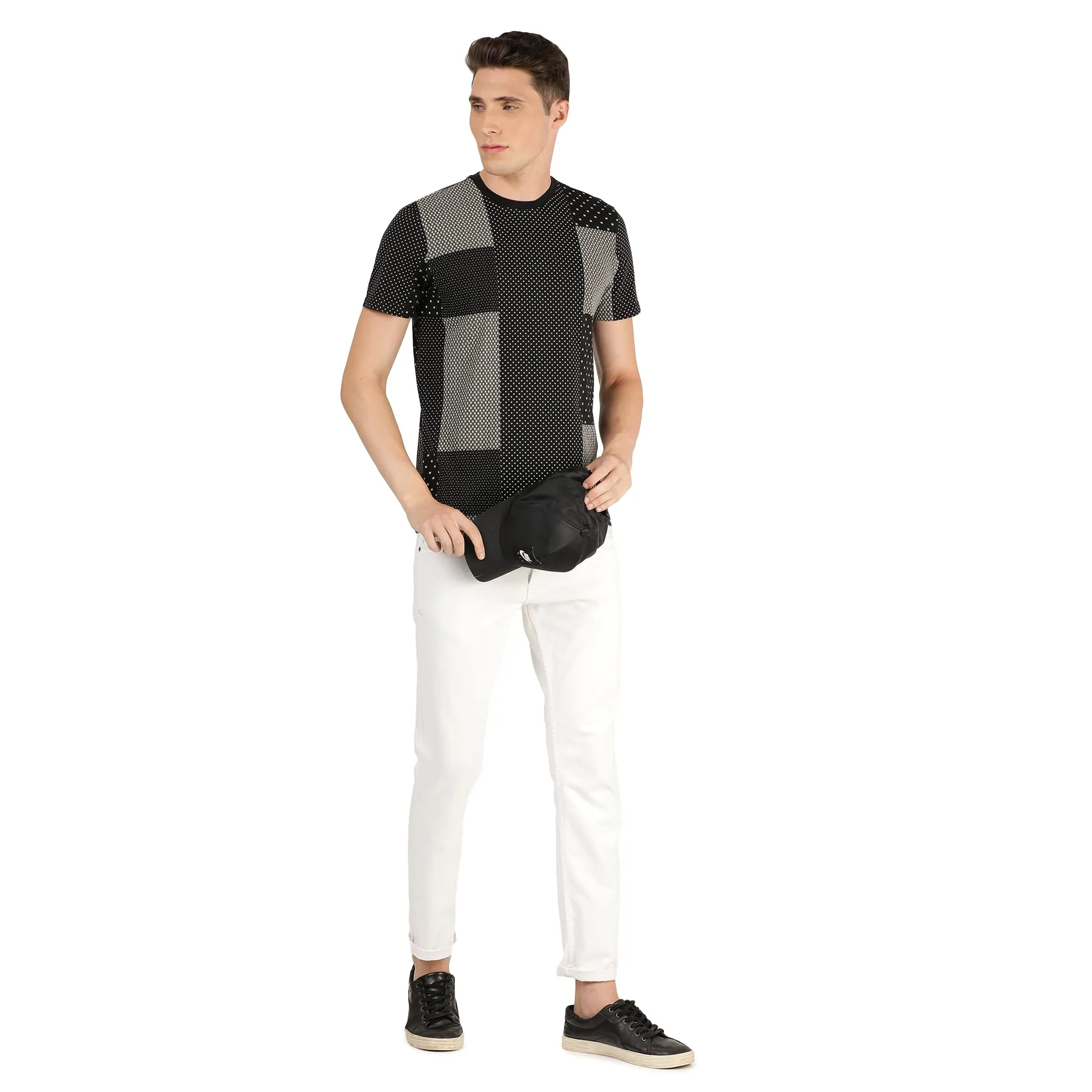 Lee Men's Slim Fit T-Shirt (LMTS002069_Black S)