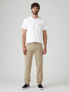 Men's Beige Regular Fit Tech Pant Chinos