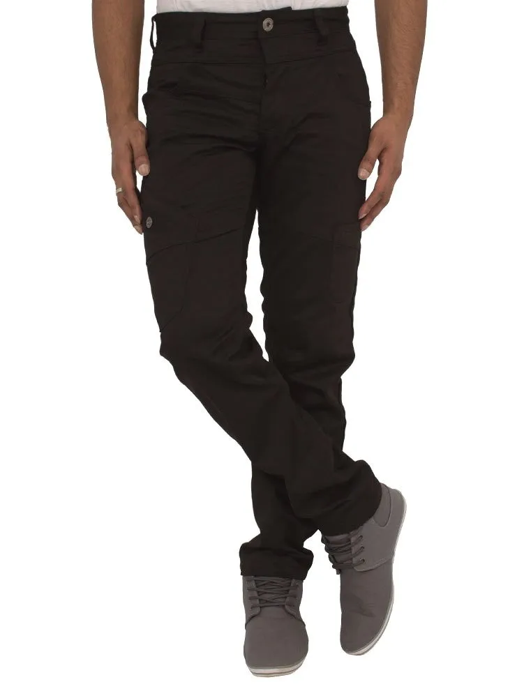 Men's Black Anti Fit Chinos By Eto