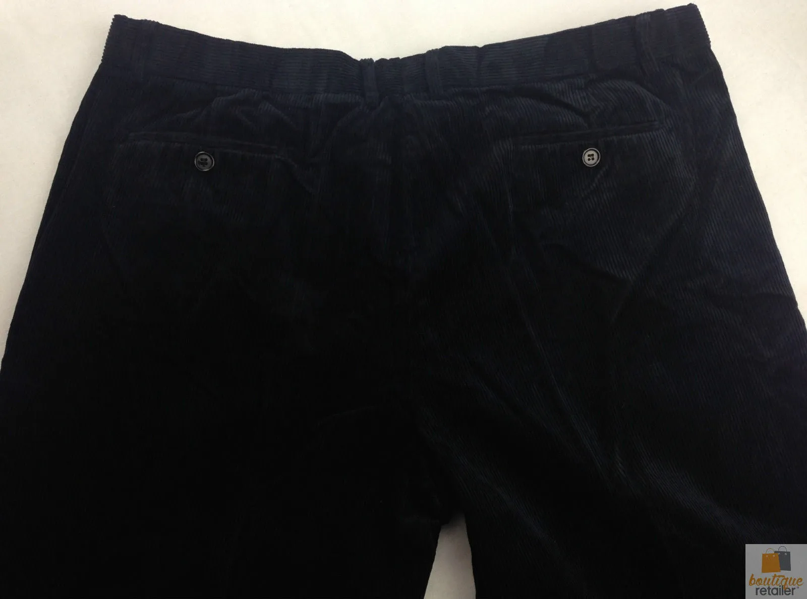 MENS CORDUROY PANTS Trousers Cords Casual STRETCH COTTON Size 32""-44"" Adjustable - Navy (49) - 97 (38"")