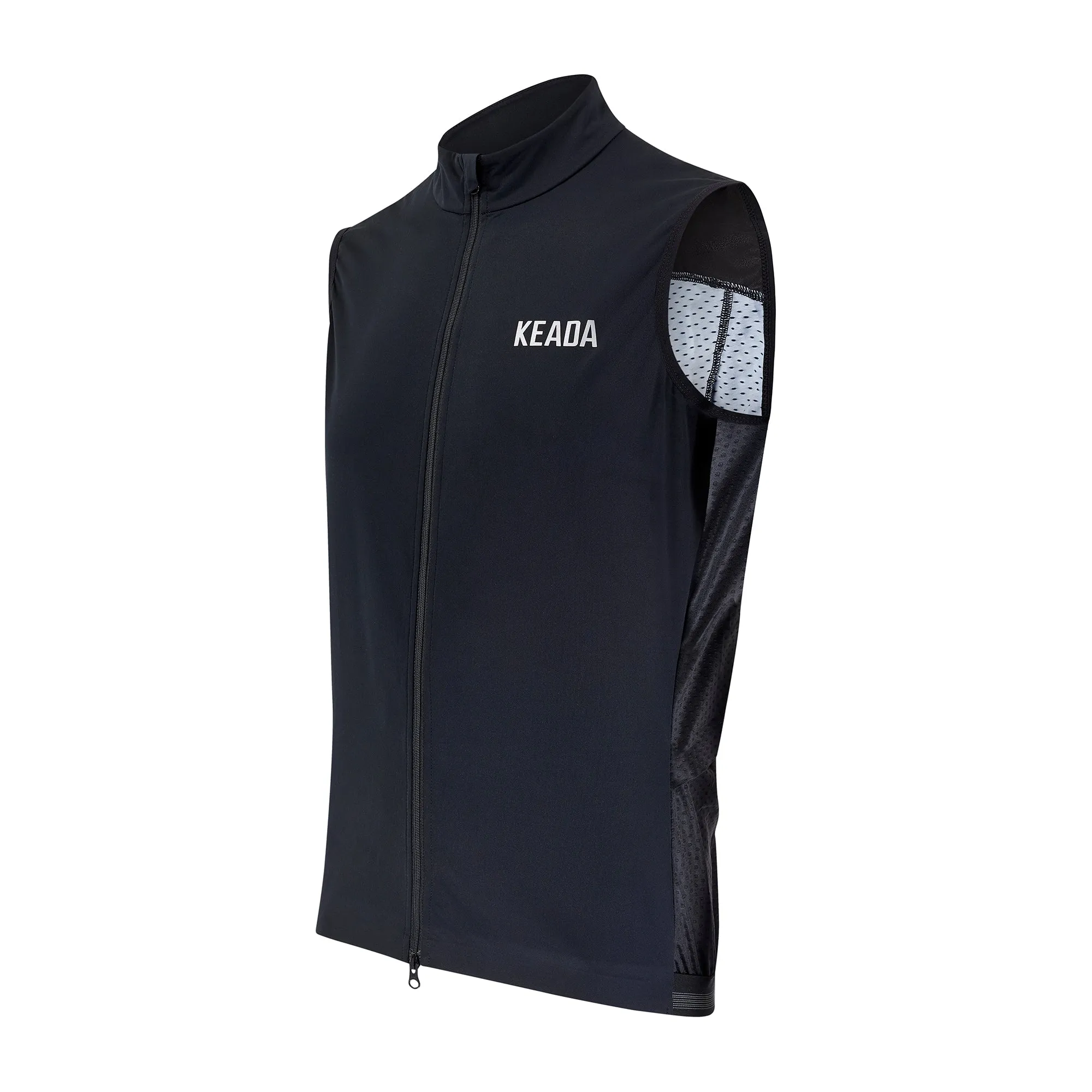 Men's Essential Cycling Gilet - Black