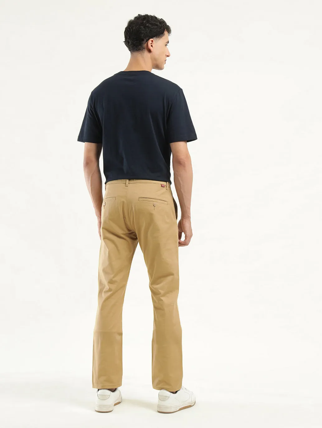 Men's Khaki Slim Fit Chinos