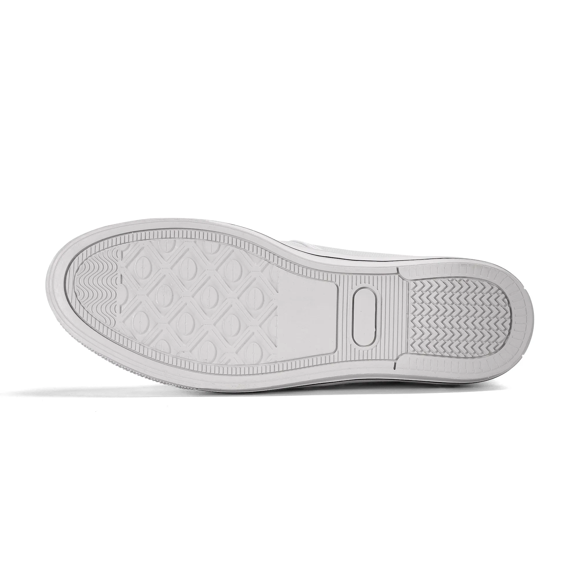 Mens Pink Skull Rubber Slip On Shoes