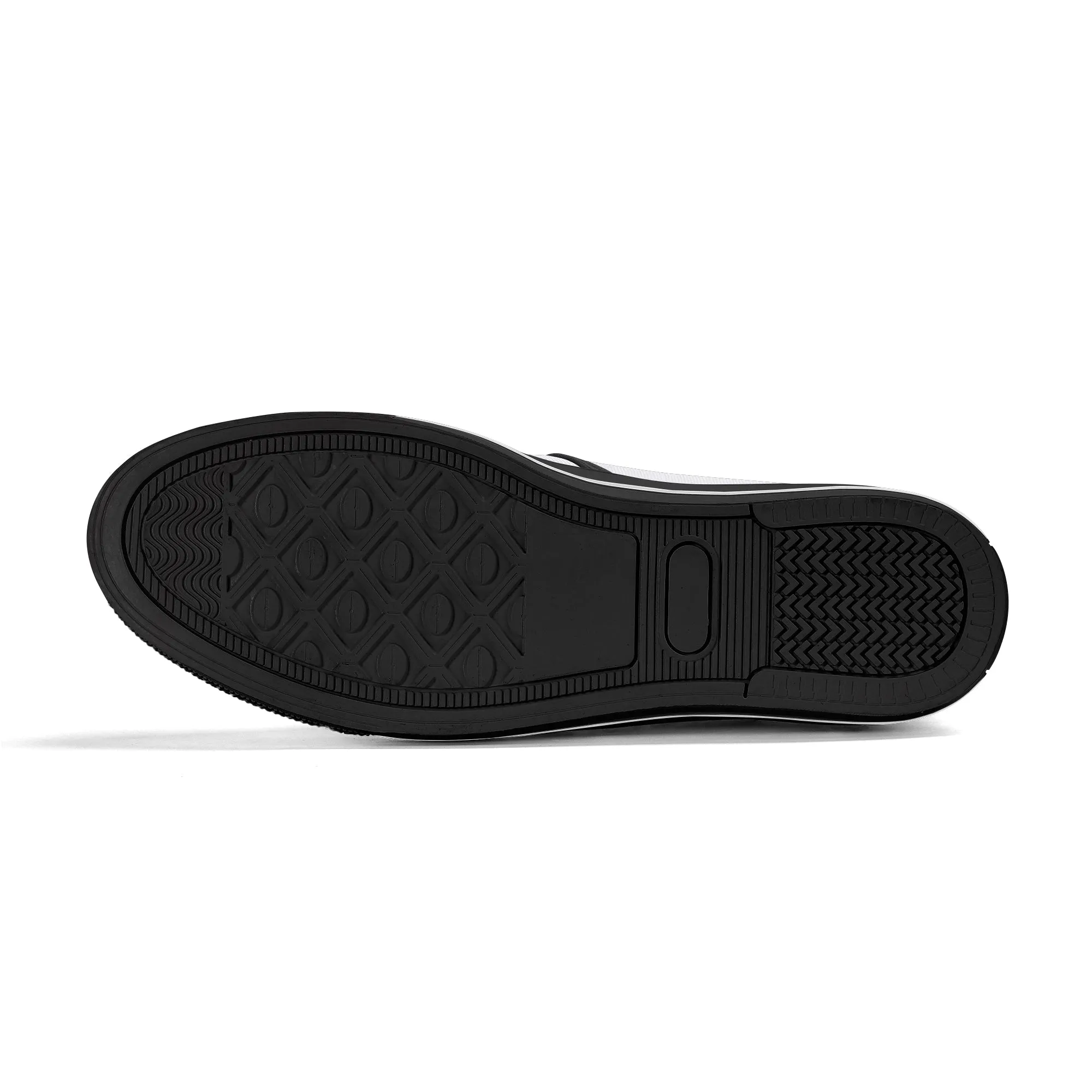 Mens Pink Skull Rubber Slip On Shoes