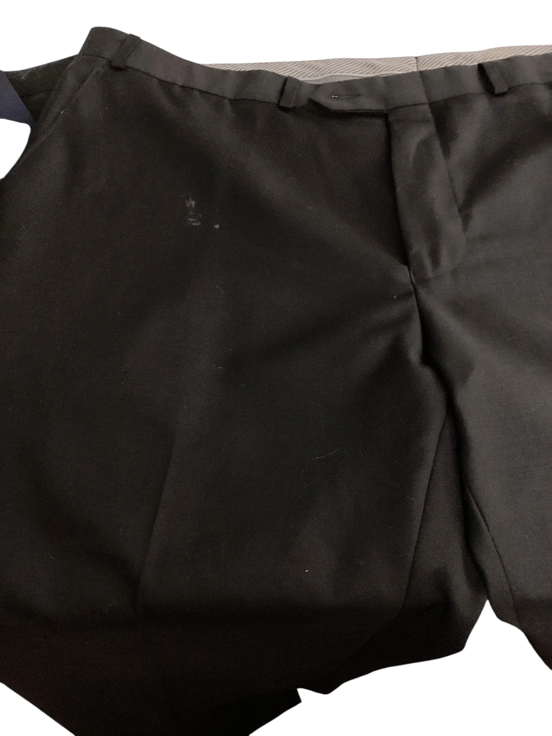 Michael Kors Mens Classic fit Dress Pants 42 / 29 Black Solid Stretch