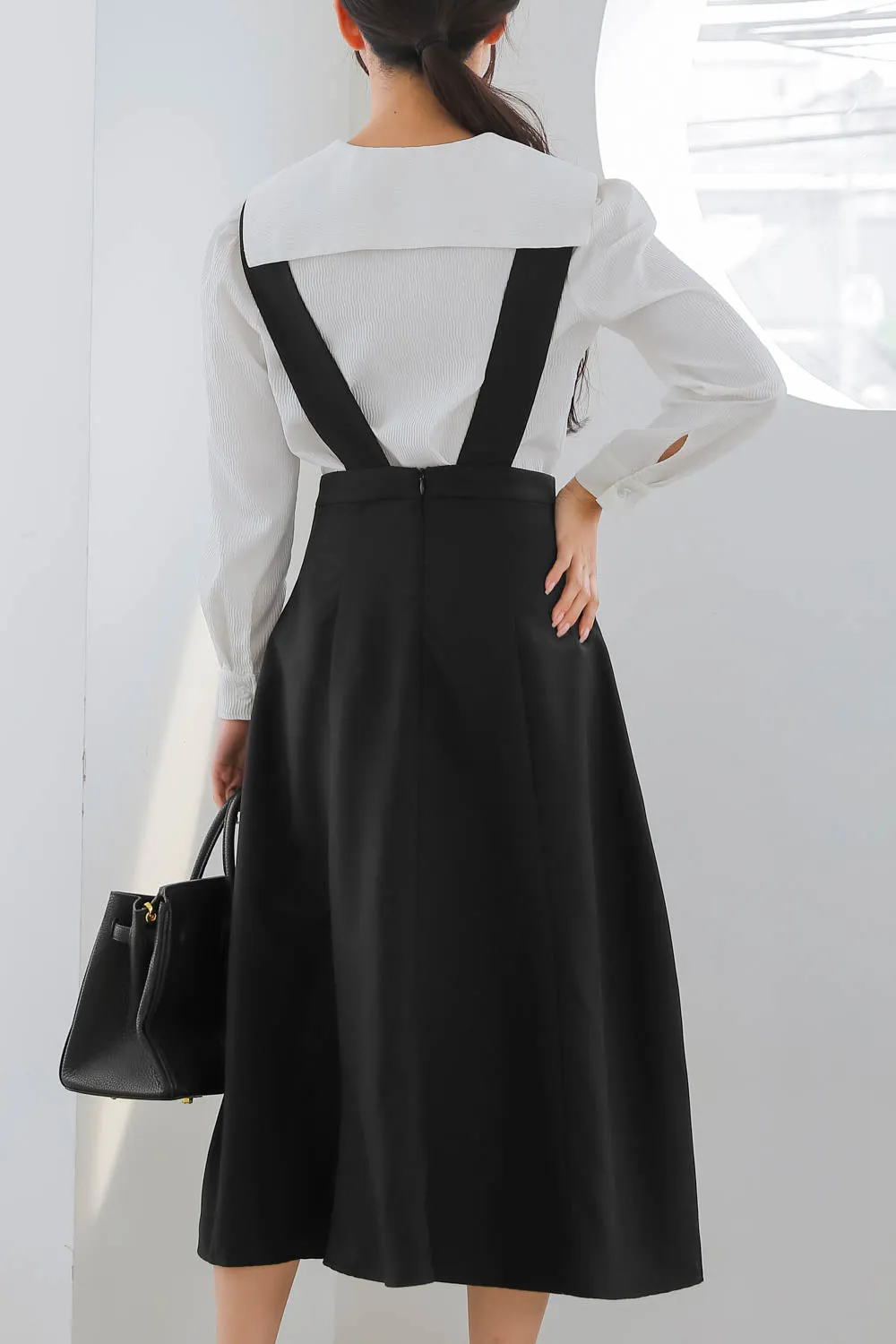 Midi Overall Dress