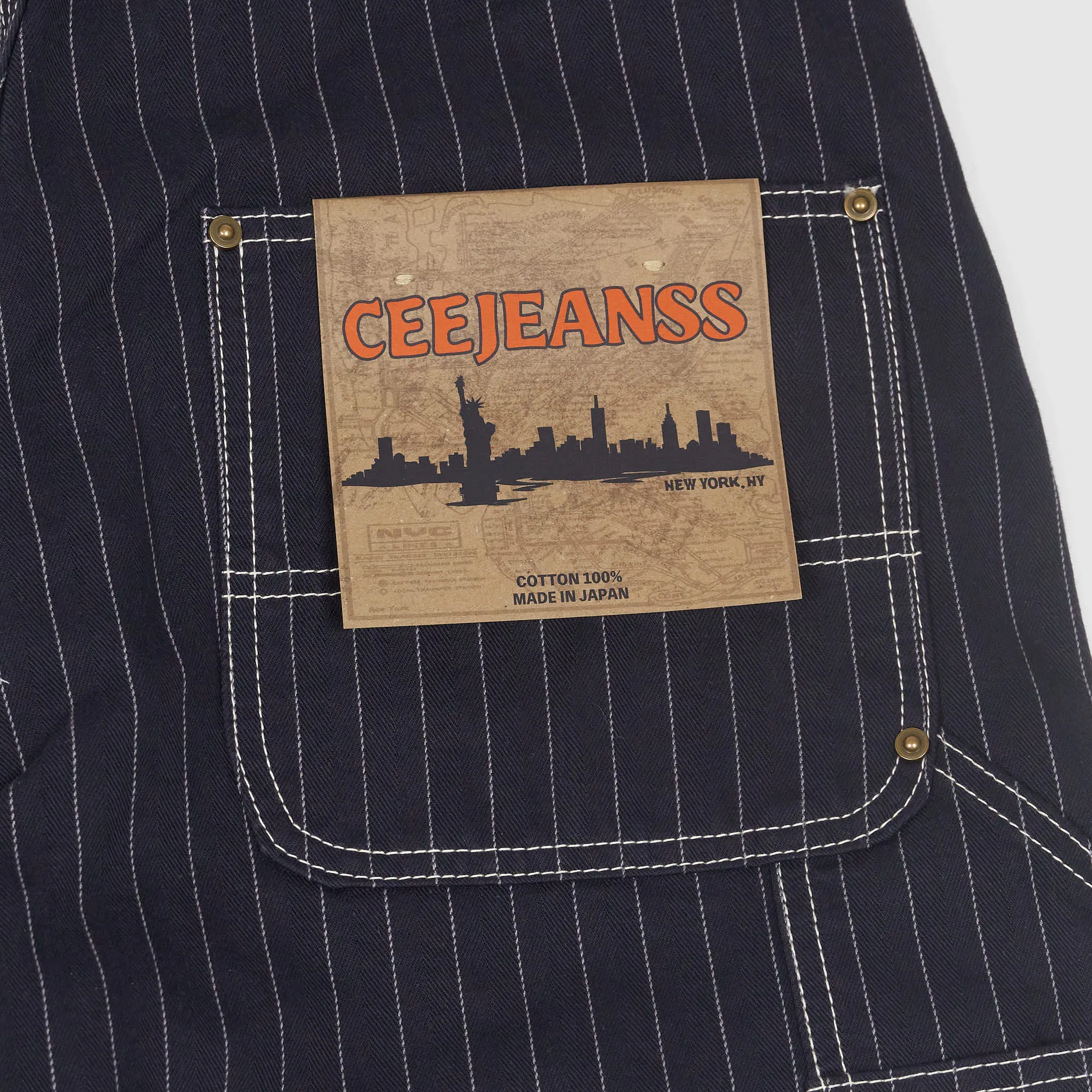 Moandmo® Double Knee Carpenter Work Jeans