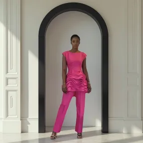 Ms Ruffle Rose Ensemble