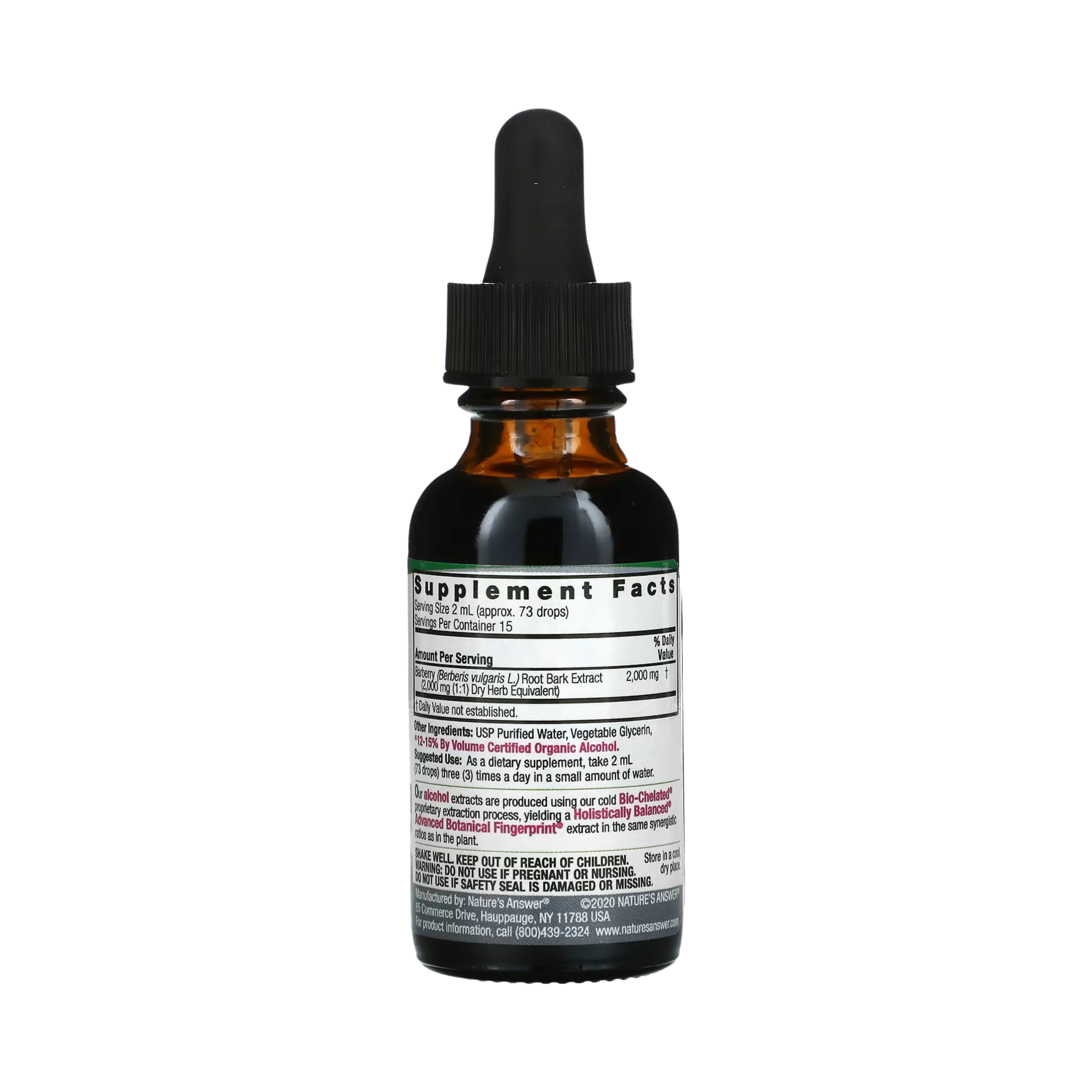 Nature's Answer, Barberry Root, 1 OZ