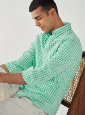 Neo Mint Check Shirt