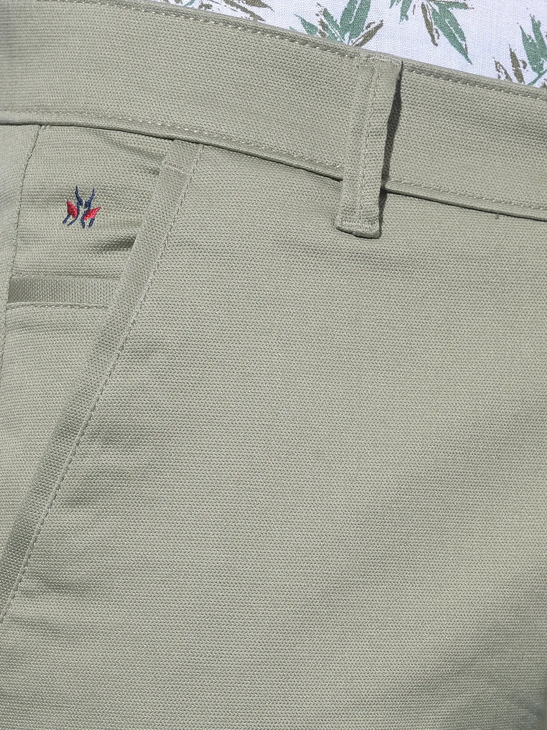 Olive Chinos Trousers