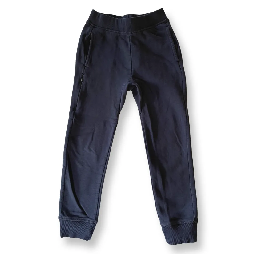 Pact Organic Cotton Navy Sweatpants - 6-7 youth