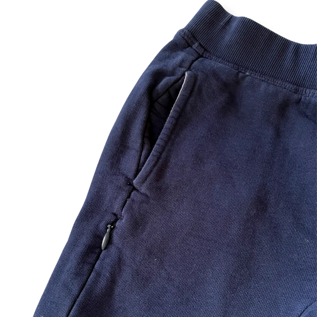 Pact Organic Cotton Navy Sweatpants - 6-7 youth