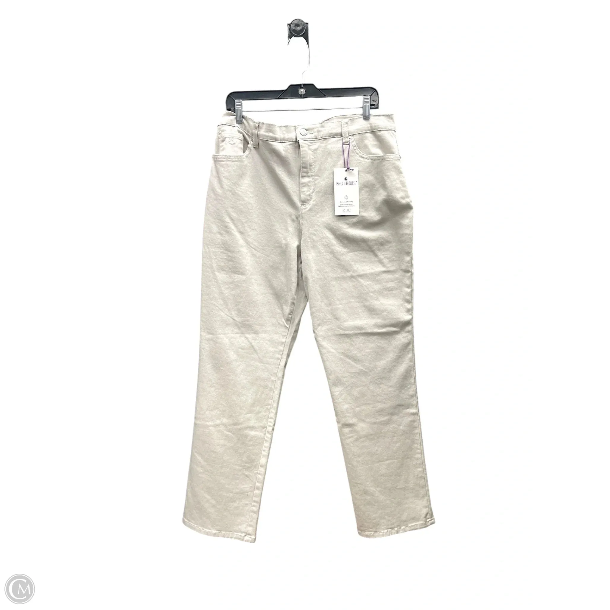 Pants Chinos & Khakis By Gloria Vanderbilt In Tan, Size: 16