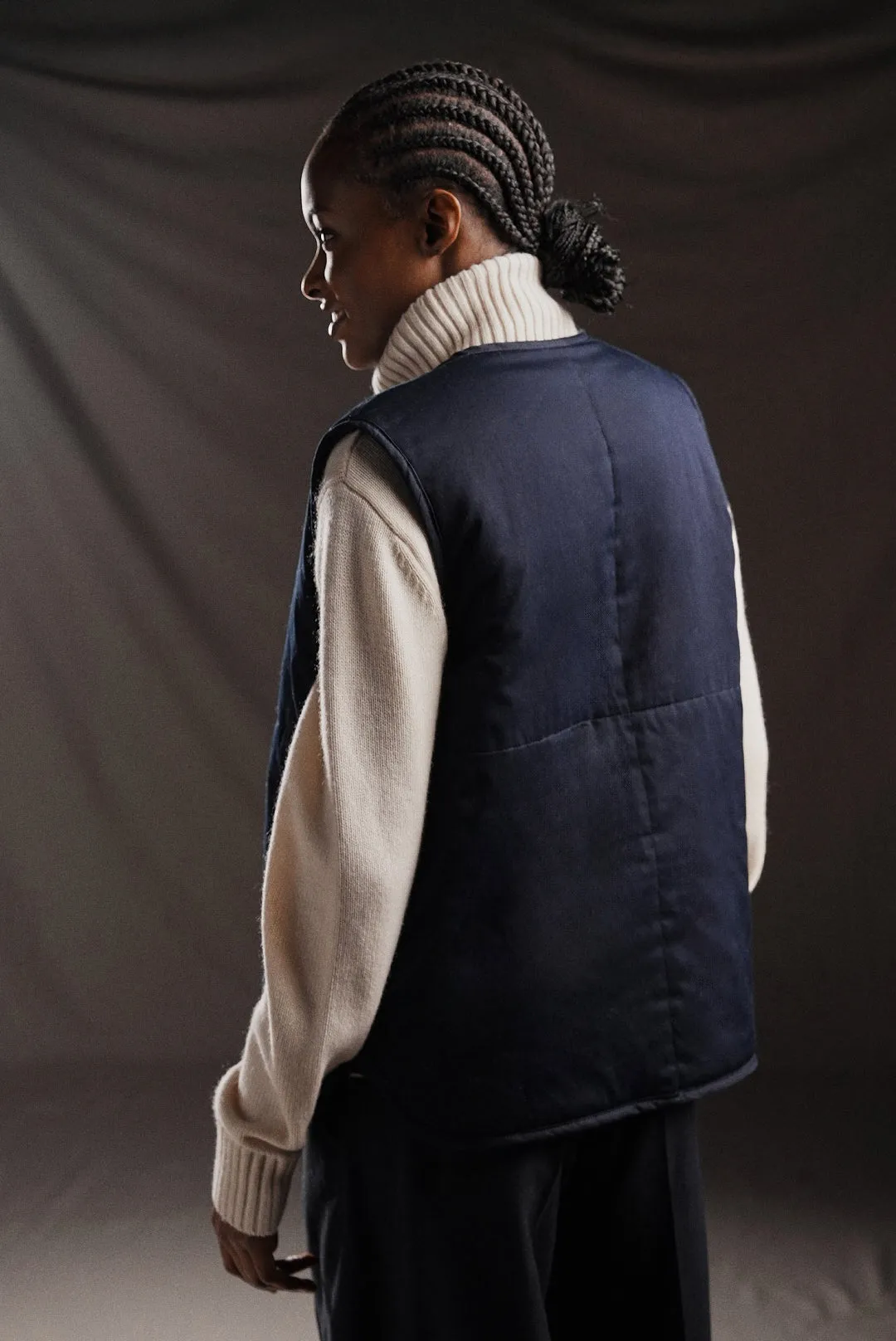 PAP'Atelier Barbarian style reversible vest