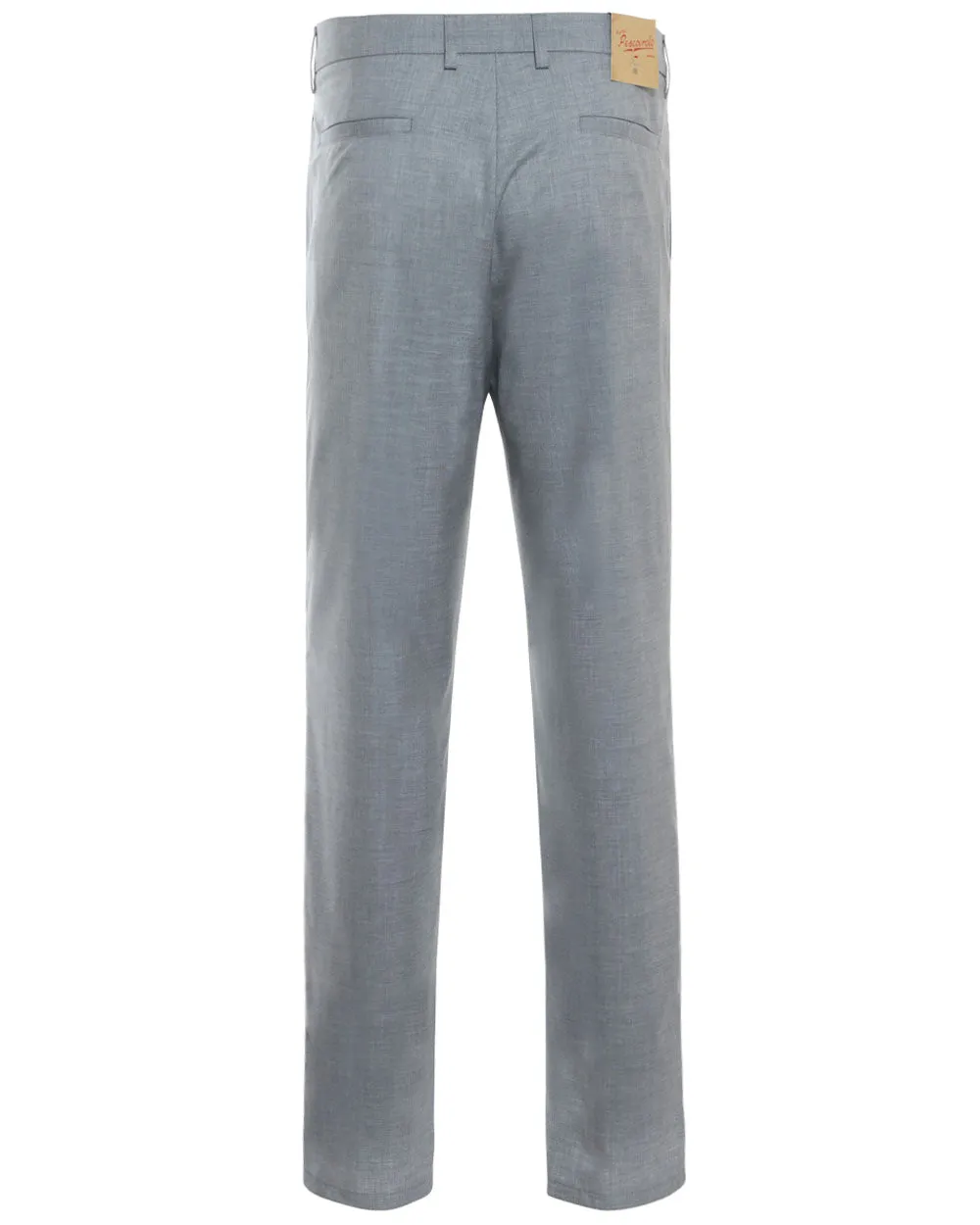Pearl Grey Virgin Wool Dox Dress Trouser