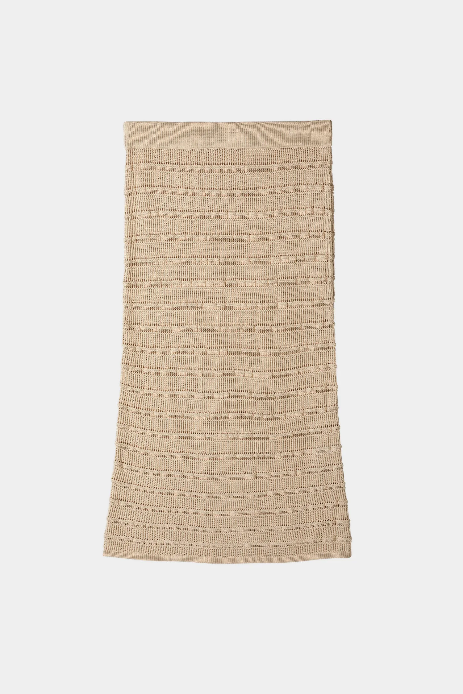 PERLA CROCHET SKIRT - CREAM