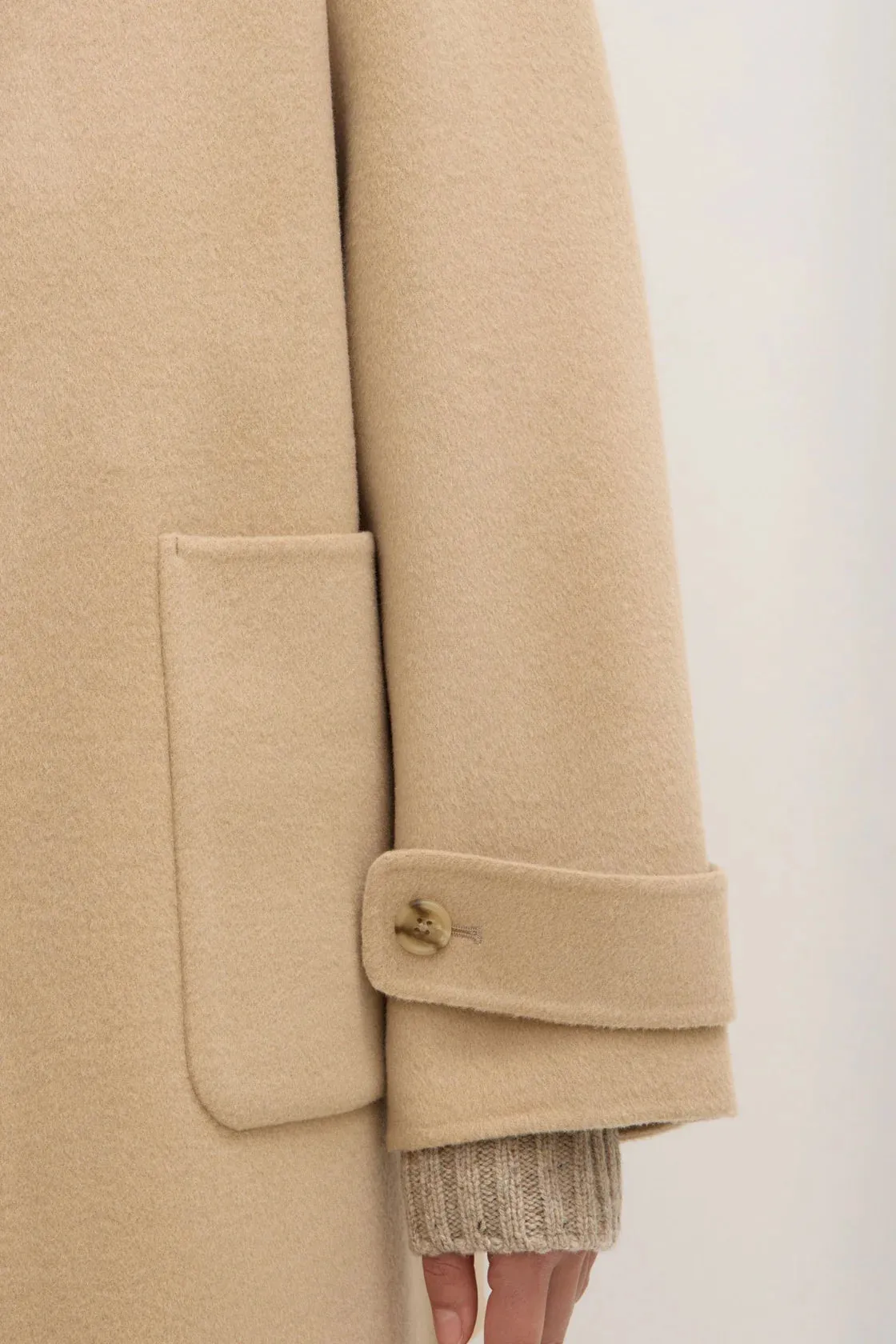 Pierra Wool Coat Fawn