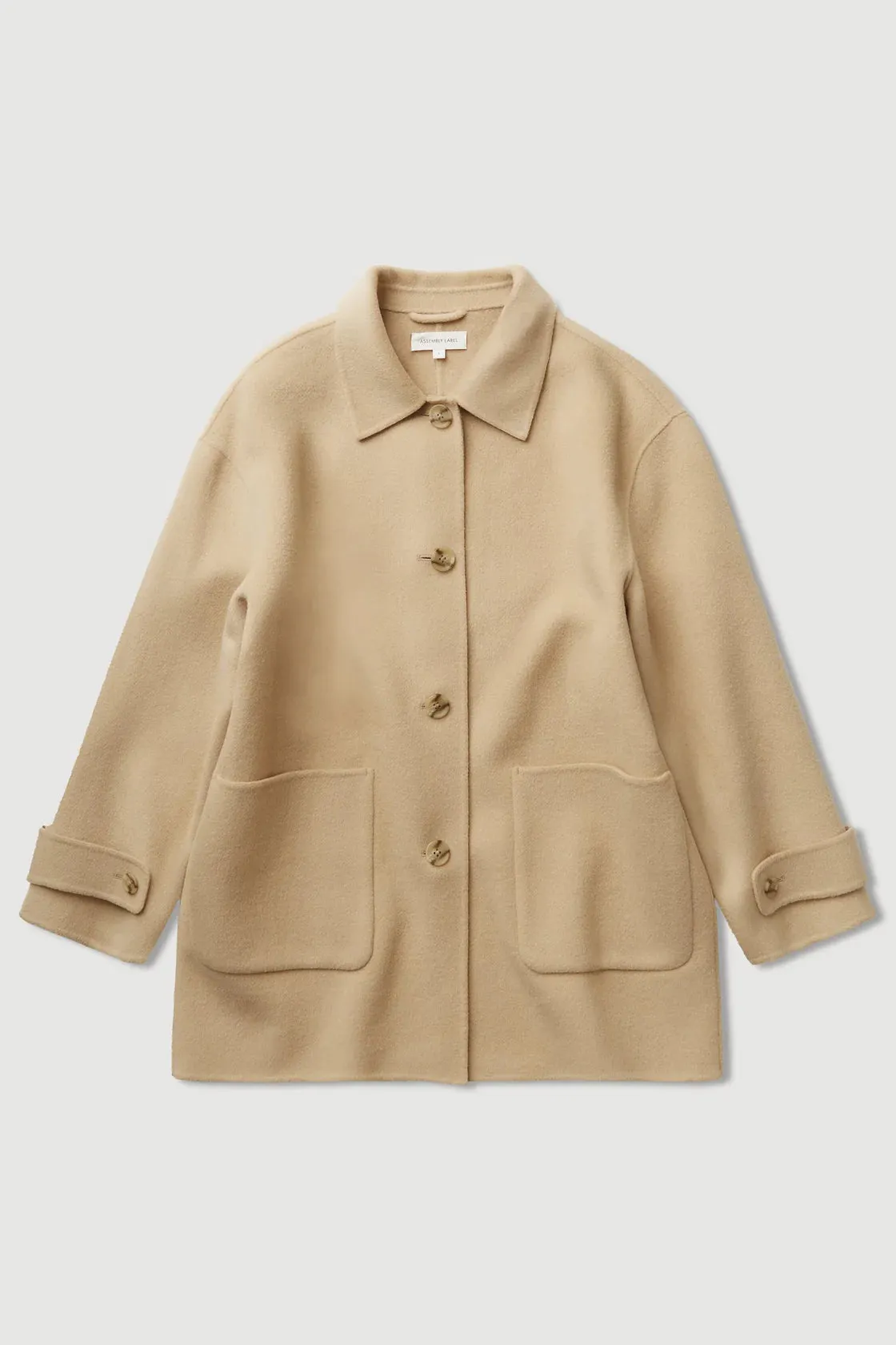 Pierra Wool Coat Fawn