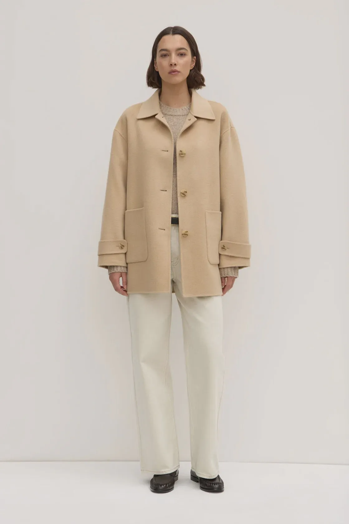 Pierra Wool Coat Fawn