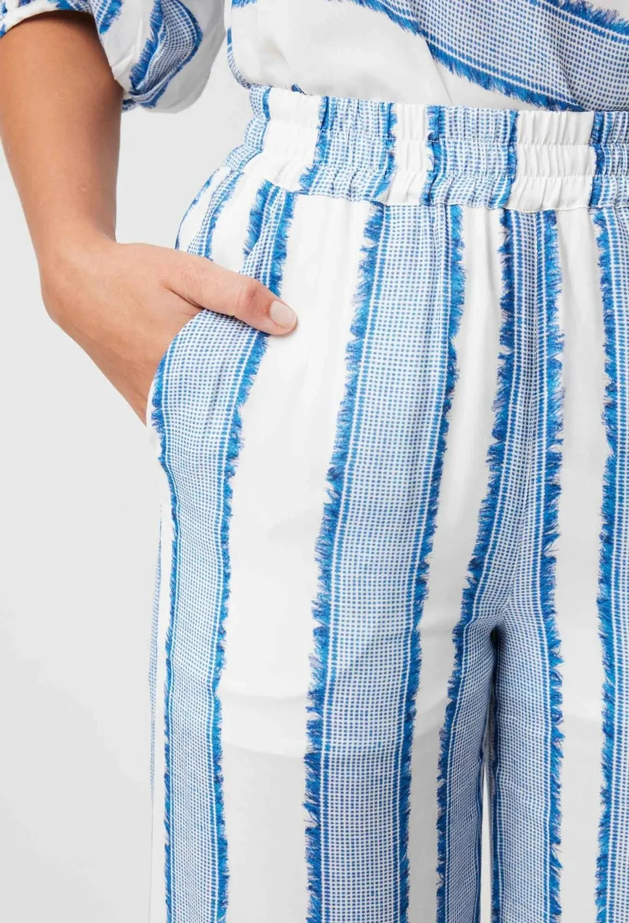 Positanto Viscose Pant │ Sorrento Stripe