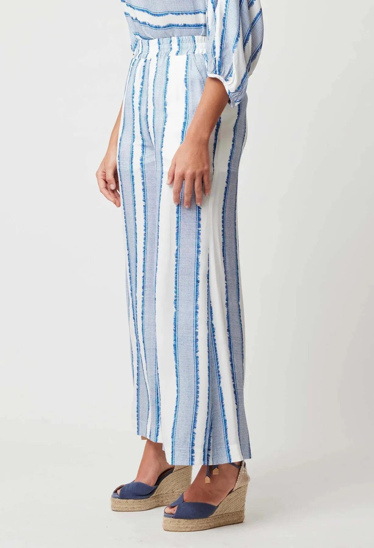 Positanto Viscose Pant │ Sorrento Stripe