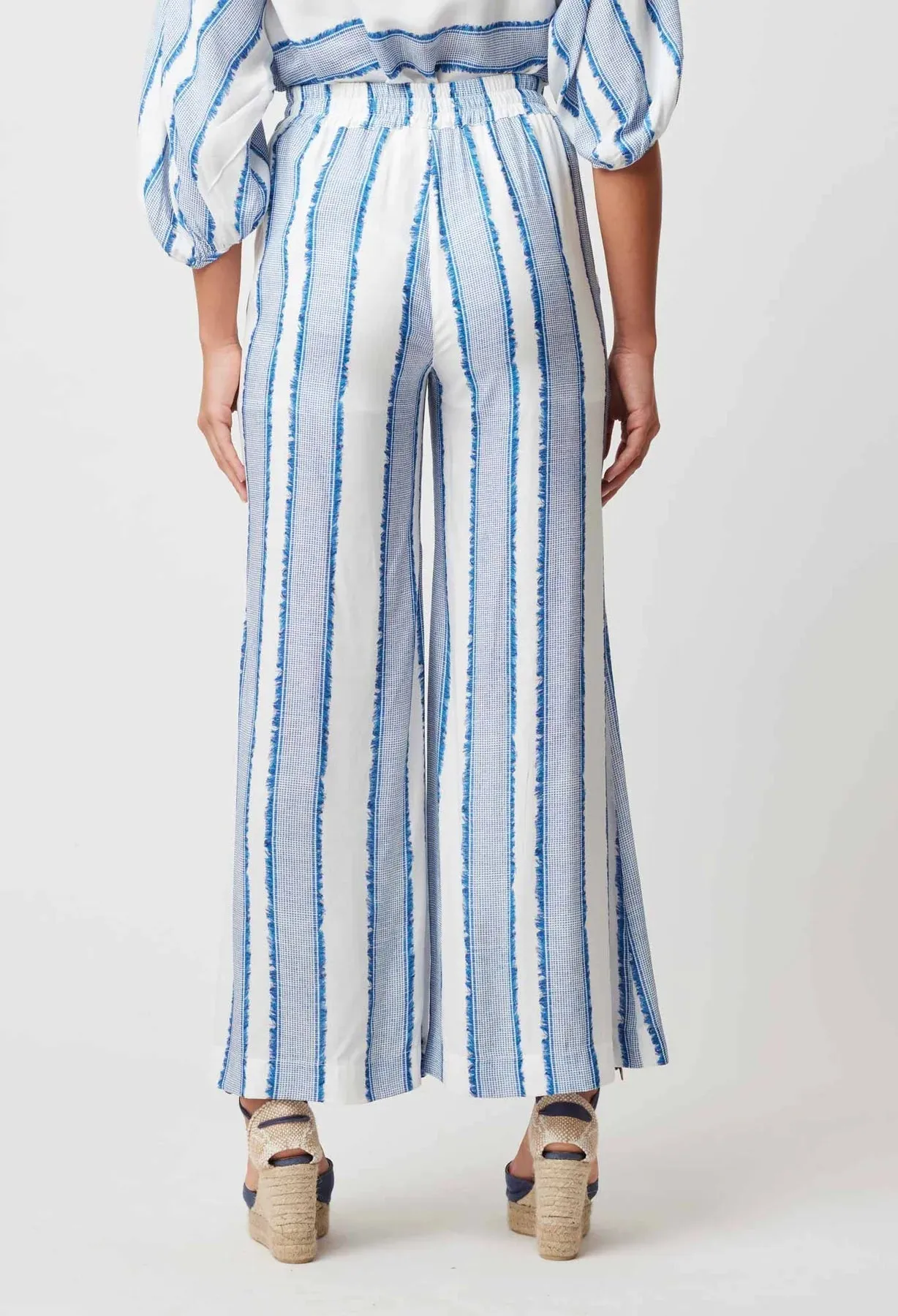 Positanto Viscose Pant │ Sorrento Stripe